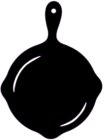 cast iron pan logo